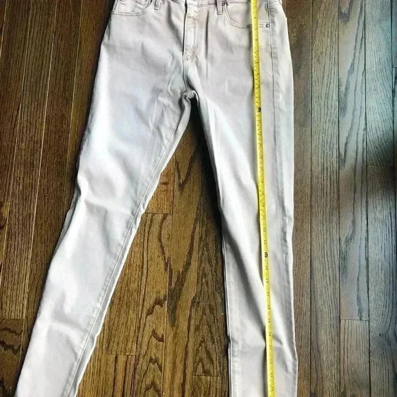 AG Adriano Goldschmied The Farrah High-Rise Skinny Ankle Jean-Size 28R-Blush - Picture 10 of 14